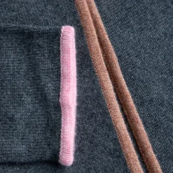 Ash Grey Pure Cashmere Jumper><noscript><img width=