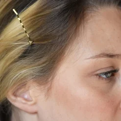 Astoria 24k Gold Gilded Hair Slide><noscript><img width=