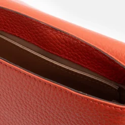 Autumn Orange Leather Chiara Bag>Caroline Gardner Outlet