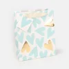 Baby Blue Hearts Medium Gift Bag>Caroline Gardner Online
