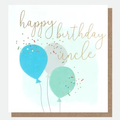 Balloons & Confetti Birthday Card For Uncle>Caroline Gardner Best
