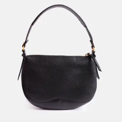 Black Leather Chiara Shoulder Bag><noscript><img width=