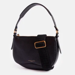 Black Leather Chiara Shoulder Bag><noscript><img width=