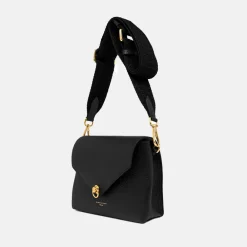 Black Leather Corallo Envelope Bag><noscript><img width=