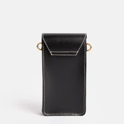 Black Leather Corallo Phone Bag><noscript><img width=