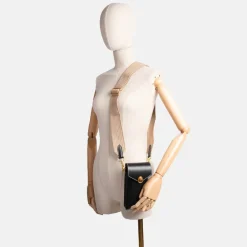 Black Leather Corallo Phone Bag><noscript><img width=