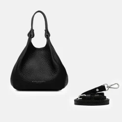 Black Leather Dua Large Tote Bag><noscript><img width=