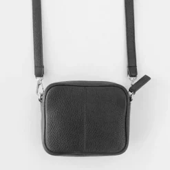 Black Leather Mini Camera Bag><noscript><img width=