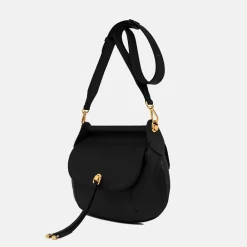 Black Leather Pilar Shoulder Bag><noscript><img width=