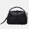 Black Leather Small Alifa Bag>Caroline Gardner Best