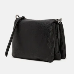 Black Leather Three Crossbody Bag><noscript><img width=