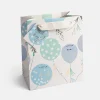 Blue Balloons Baby Boy Medium Gift Bag>Caroline Gardner New