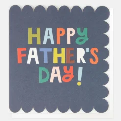Blue Scallop Happy Father's Day Card>Caroline Gardner Clearance