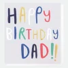 Bold Text Birthday Card For Dad>Caroline Gardner Fashion