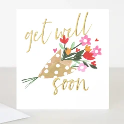 Bouquet Flowers Get Well Soon Card>Caroline Gardner Flash Sale