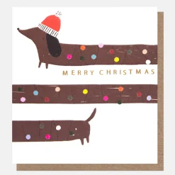 Bunting & Sausage Dog Mixed Charity Christmas Cards Pack of 8><noscript><img width=