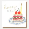 Cake On A Plate Happy Birthday Card>Caroline Gardner Outlet