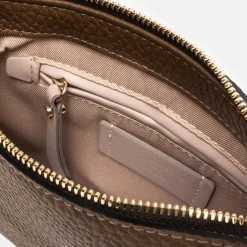 Castoro Brown Leather Brooke Bag>Caroline Gardner Outlet