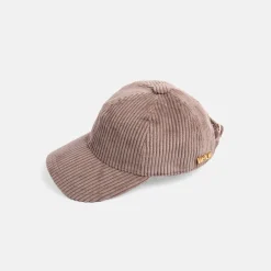 Chocolate Velvet Cord Cap><noscript><img width=