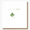 Clover Good Luck Card>Caroline Gardner Outlet