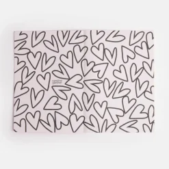 Colourblock Hearts Set Of 3 Notebooks><noscript><img width=