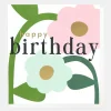 Colourful Daisies Happy Birthday Card>Caroline Gardner Sale