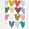 Colourful Hearts Everyday Card>Caroline Gardner Outlet