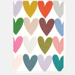 Colourful Hearts Everyday Card>Caroline Gardner Outlet