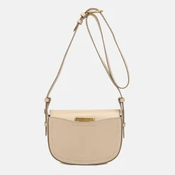 Cream Leather Sandy Crossbody Bag>Caroline Gardner Discount