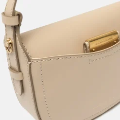 Cream Leather Sandy Crossbody Bag><noscript><img width=
