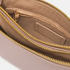 Dusky Pink Leather Frida Crossbody Bag><noscript><img width=