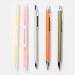 Essential Desk Set of 5 Pens><noscript><img width=