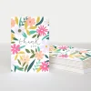Floral Thank You Notecards Pack of 10>Caroline Gardner Sale
