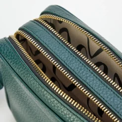 Forest Green Double Zip Camera Bag><noscript><img width=