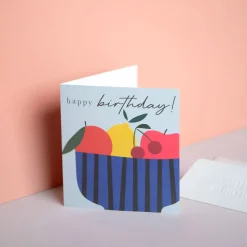 Fruit Bowl Happy Birthday Card>Caroline Gardner Cheap