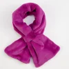 Fuchsia Faux Fur Scarf>Caroline Gardner Online