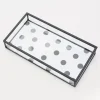Glass/Black Scattered Spot Trinket Tray>Caroline Gardner Cheap
