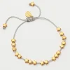 Gold & Silver Plated Stars Bracelet>Caroline Gardner New