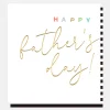 Gold Calligraphy Father's Day Card>Caroline Gardner Shop