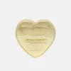 Gold Croc Mini Heart Shape Jewellery Box>Caroline Gardner Sale