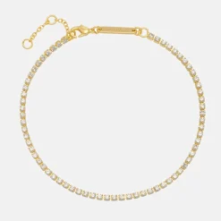 Gold Fine Tennis CZ Bracelet>Caroline Gardner Cheap