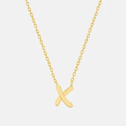 Gold Kiss Necklace>Caroline Gardner Discount