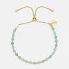Gold Plated Amazonite Amelia Bracelet>Caroline Gardner Cheap