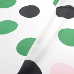 Green Dotty Square Silk Scarf>Caroline Gardner Outlet