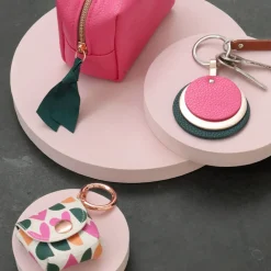 Green/Pink Spot Keyring><noscript><img width=