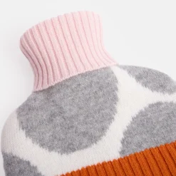 Grey Spot Merino Hot Water Bottle><noscript><img width=