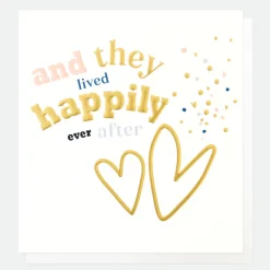 Happily Ever After Wedding Card>Caroline Gardner Outlet