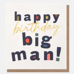 Happy Birthday Big Man Card>Caroline Gardner Discount