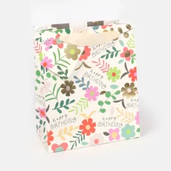 Happy Birthday Funtastic Floral Medium Gift Bag>Caroline Gardner Best Sale