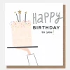 Happy Birthday To You Cake Birthday Card>Caroline Gardner Flash Sale